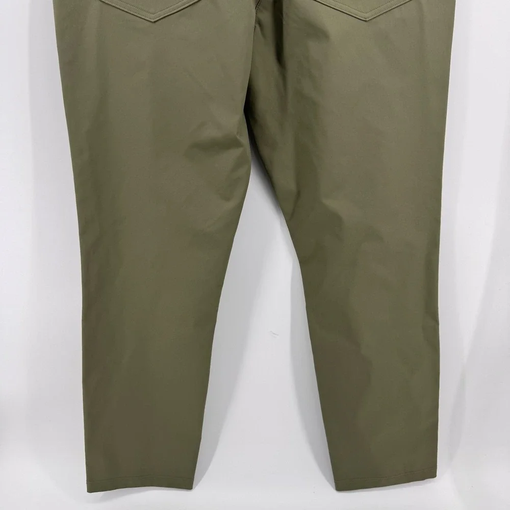 Public Rec Workday Pants Mens 38x31 Olive Green Performance Chino Straight Leg
